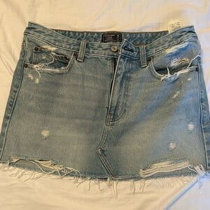 Abercrombie Jean Skirt